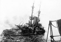 HMS Irresistible sinking